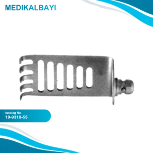 19.9318.55 Caspar Ekartör için Medial Uç 55x24mm (TiT)