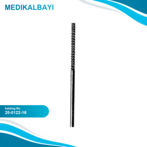20.0122.16 Pamuk Aplikatörü Dişli 1.5mm, 16cm