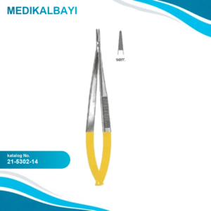 21.5302.14 Castroviejo Portegü Düz Tırtıklı 14cm TC