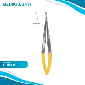 21.5305.17 Castroviejo Portegü Eğri Kilitli 17cm TC