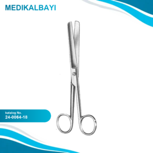 24.0064.18 Lange Bandaj Makası Düz 18cm