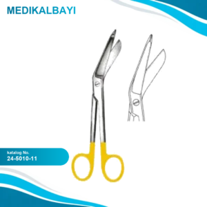 24.5010.11 Lister Bandaj Makası 11cm TC