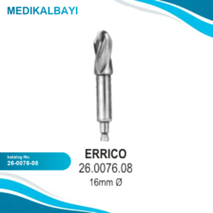 26.0076.08 Hudson El Matkabı Ucu, Errico 16mm