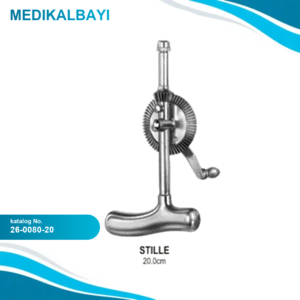 26.0080.20 Stille El Matkabı 20.5cm Uçlar Hariç
