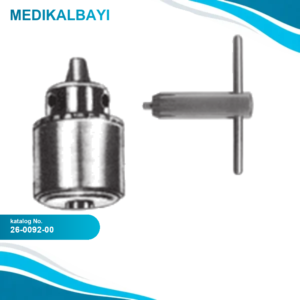 26.0092.00 Jacob Drill Chuck S.S w/key small, 0-4mm,
