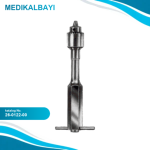 26.0122.00 Drill Handle with s.s Jacob Chuck w/key 14cm