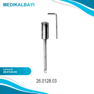 26.0128.03 Chuck & Key only for wire drill guide