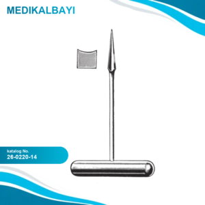 26.0220.14 Kemik Oyucu T Saplı 14cm