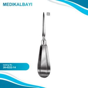 26.0222.14 Kemik Oyucu (Kare Uçlu) 14cm