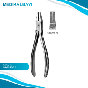 26.0250.02 Düz KarkaburunTırtıklı Oluklu 17cm