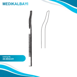 28.0032.01 Buck Gramcko Kemik Oyucu Eğri 10cm