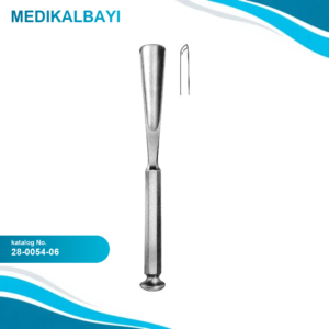 28.0054.06 Stille Kemik Oyucu 6mm, 20cm