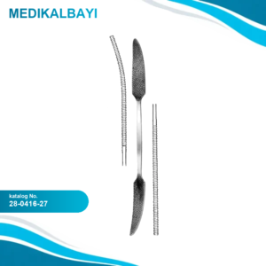 28.0416.27 Putti Kemik Raspası Çift Taraflı 27cm