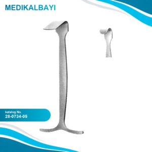 28.0734.05 Smillie Menisküs Çengel Ekartör 12x13mm, 14.5cm