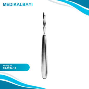 28.0764.18 Meniskotomi Bıçağı Eğri 18cm