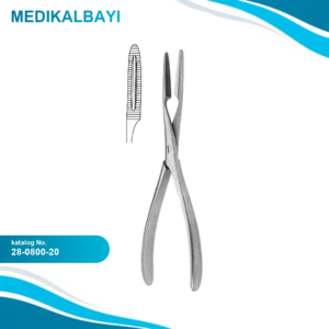 28.0800.20 Sekestrum Forsepsi Düz 20cm