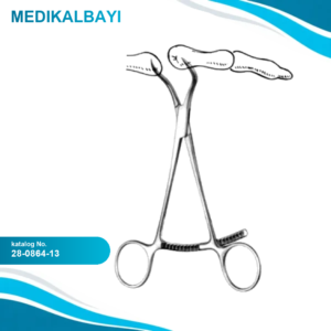 28.0864.13 Sivri Uçlu Redüksiyon Forsepsi 13.5cm