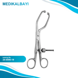 28.0890.19 Oblik Pelvik Redüksiyon Forsepsi Sp/Lock 19cm