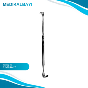 32.0054.17 Jackson Ekartör 2 Dişli Künt Çift Taraflı 17cm