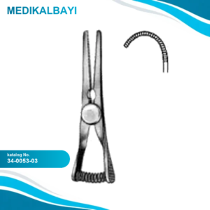 34.0053.03 Weldon (Mini Glover) Buldog Klemp Eğri 3.5cm