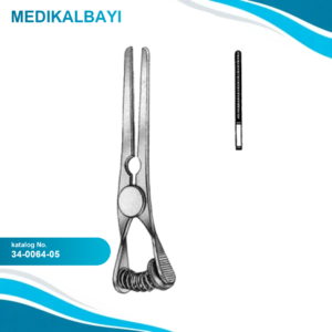 34.0064.05 Glover Buldog Klemp Atravmatik Düz 5.0cm