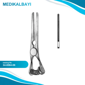 34.0064.06 Glover Buldog Klemp Atravmatik Düz 6.8cm