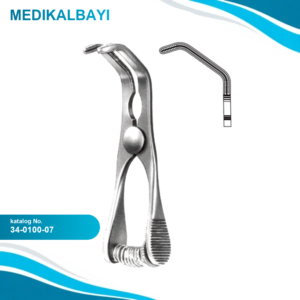 34.0100.07 DeBakey Satinsky Atravmatik Buldog Klemp 7cm