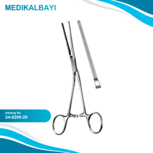 34.0200.20 DeBakey Koarktasyon Klemp 15ø, 41mm, 20cm