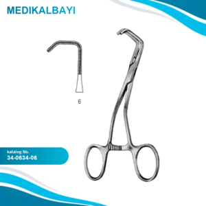 34.0634.06 Yenidoğan & Çocuk Klemp Eğri İnce Fig.6 13cm