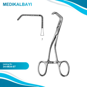 34.0634.07 Yenidoğan & Çocuk Klemp Eğri İnce Fig.7 13cm