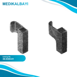 36.0380.01 Sadece Bıçaklar, Struck Ekartör için 10x10mm, Çift