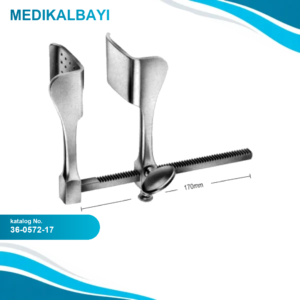36.0572.17 TUFFIER Kaburga Ekartörü, Tırtıklı Uç 43x53x130mm