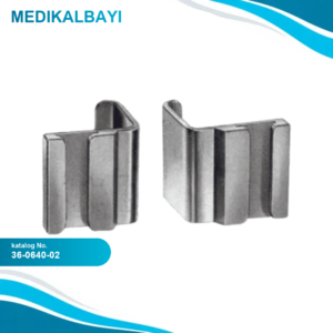 36.0640.02 Bıçak/DeBakey Sternum Ekartörü İçin 40x40mm (Çift)