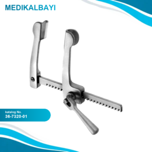 36.7320.01 Cooley Sternum Ekartörü Yneidoğan 12x15x70mm Alüminyum