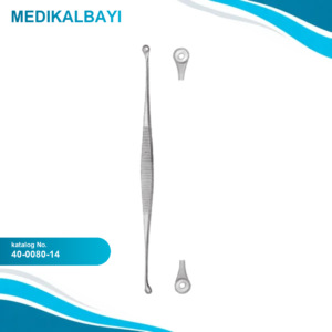40.0080.14 Unna Çift Taraflı Komedon Çıkarıcı 14 cm