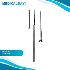 40.0100.13 Kapaklı Milium İğnesi 13 cm