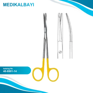 40.5501.14 Gregory Dişli Yüz Germe Makası 14 cm TC