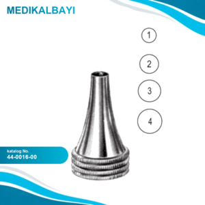 44.0016.00 Hartmann Kulak Spekulumu 4.0mm~7.5mm set/4