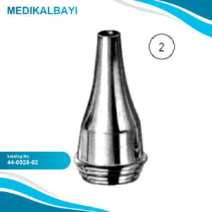 44.0028.02 Gruber Kulak Spekulumu Yuvarlak Fig.2, 5.5mm