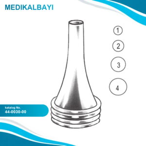 44.0030.00 Politzer Kulak Spekulumu 3mm~6.5mm set/3