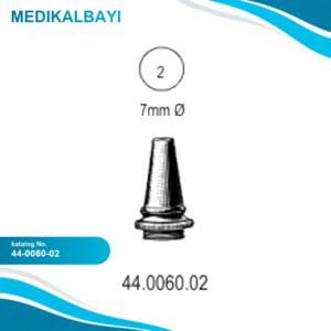 44.0060.02 Kulak Spekulumu 7mm, Siegle İçin.