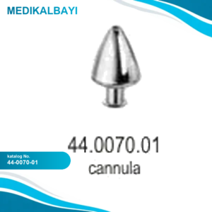 44.0070.01 Metal Zeytin Uç, Kulak Şırıngası İçin.