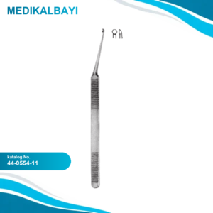 44.0554.11 Shea Küret 1.5mm Açılı Şaft 12cm