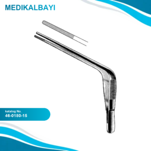46.0180.15 Troeltsch Nazal Forseps Açılı 15cm
