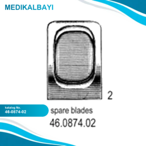 46.0874.02 Yedek Bıçak Deliksiz Fig.2