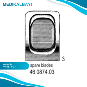 46.0874.03 Yedek Bıçak Deliksiz Fig.3