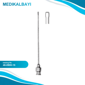 46.0900.15 Hajeck Frontal Sinus Kanül 3.5mm, 16.5cm