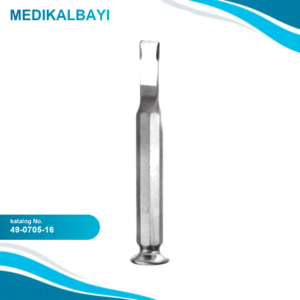 49.0705.16 Tessier Kemik Gretfi Osteotomu, Eğri 15mm, 16cm