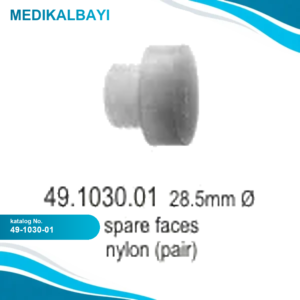 49.1030.01 Yedek Naylon Uçlar, Kemik Çekici İçin Ø28.5mm (Çift)