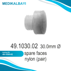 49.1030.02 Yedek Naylon Uçlar, Kemik Çekici İçin Ø30mm (Çift)